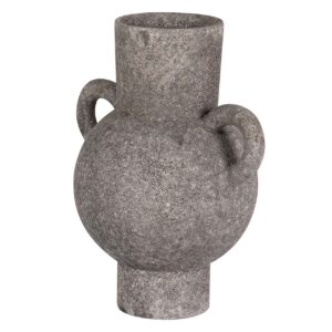 JARRON CERAMICA NEGRO 22x16x26 CM