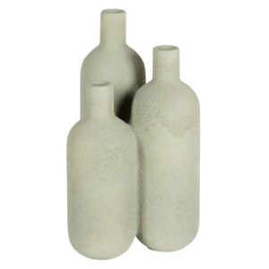 JARRON CERAMICA VERDE 16x16x29 CM