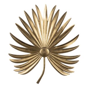 APLIQUE DE PARED METAL DORADO 66,5x12,5x73,5 CM