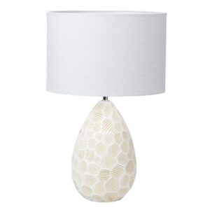 LAMPARA SOBREMESA CERAMICA 38x38x59,5 CM