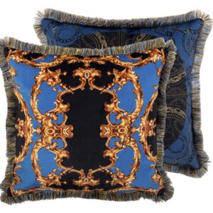 COJIN NEOBARROCO CADENAS VELVET 45x13x45 CM