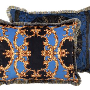 COJIN NEOBARROCO CADENAS VELVET 60x13x45 CM