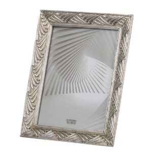 PORTAFOTOS RESINA PLATEADO 15x20 CM