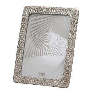 PORTAFOTOS RESINA PLATEADO 15x20 CM