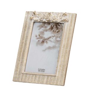 PORTAFOTOS RESINA DORADO 10x15 CM