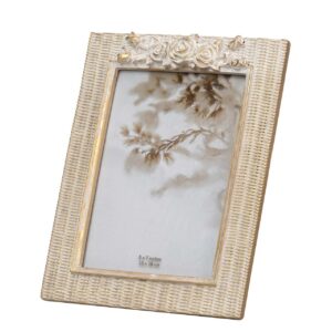 PORTAFOTOS RESINA DORADO 13x18 CM