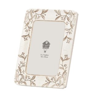 PORTAFOTOS RESINA BLANCO ANTIQUE 13x18 CM