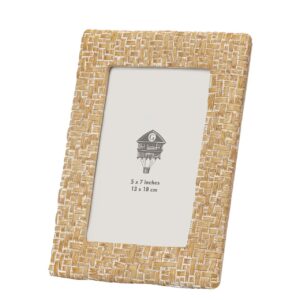 PORTAFOTOS RESINA NATURAL BLANCO 13x18 CM