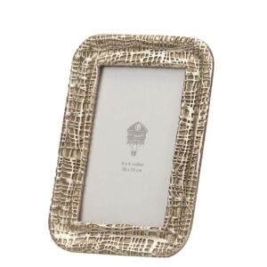 PORTAFOTOS RESINA PLATEADO 10x15 CM