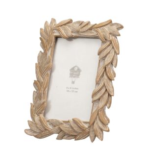 PORTAFOTOS RESINA NATURAL 10x15 CM