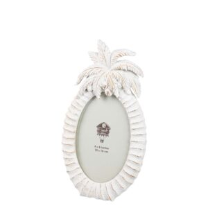 PORTAFOTOS RESINA BLANCO 10x15 CM