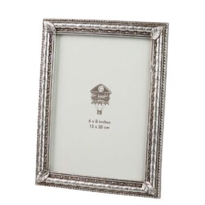 PORTAFOTOS RESINA PLATEADO 15x20 CM
