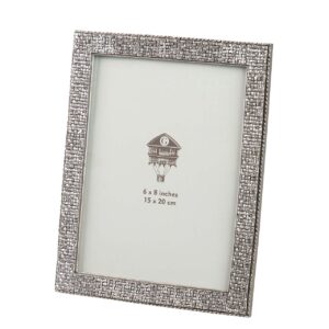PORTAFOTOS RESINA PLATEADO 15x20 CM