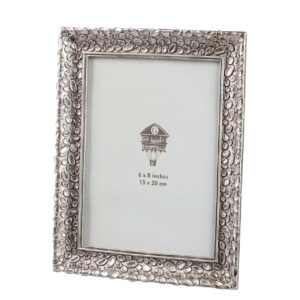 PORTAFOTOS RESINA PLATEADO 15x20 CM