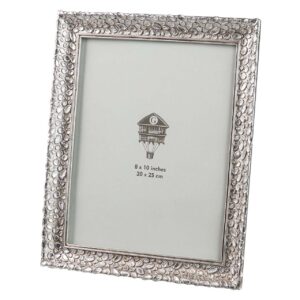PORTAFOTOS RESINA PLATEADO 20x25 CM