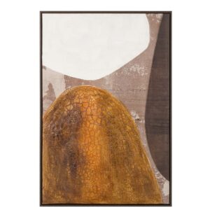 CUADRO ABSTRACTO MARCO 50% PINTADO MANO 83x4x123CM