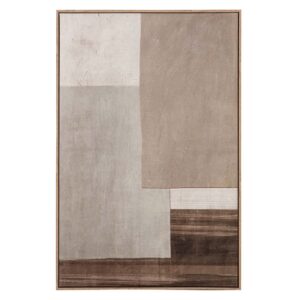 CUADRO ABSTRACTO 50% PINTADO A MANO 83x4x123 CM