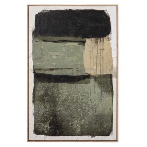 CUADRO ABSTRACTO 50% PINTADO A MANO 83x4x123 CM