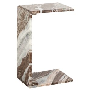 End table Tovek Blush beige Bijzettafel