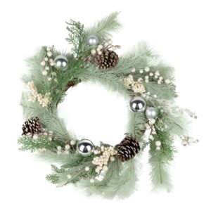 CORONA NAVIDAD CHAMPAGNE DIAM. 65 CM