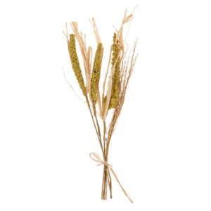 RAMA ESPIGAS BEIGE 40 CM
