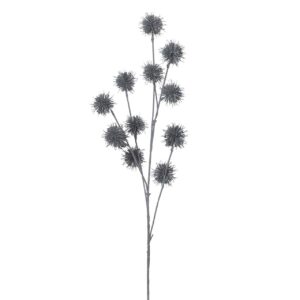 RAMA FLOR CARDILLOS POLIESTER AZUL 20x20x80 CM