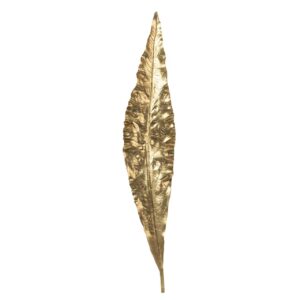 HOJA POLIESTER DORADO 15x1x87 CM