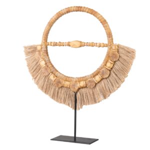 FIGURA COLLAR DECORACION RESINA 33x7x37 CM