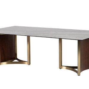 MESA COMEDOR PIEDRA CRISTAL CELAYA 240x120x76 CM