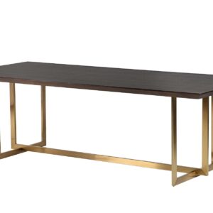 MESA COMEDOR FRESNO ACERO INOX. ARGOS 240x100x77CM
