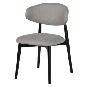 SILLA POLIESTER PATAS MADERA ROBLE COS 54x55x83 CM