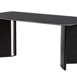 MESA COMEDOR PIEDRA ROBLE BURNABY 180x90x76 CM