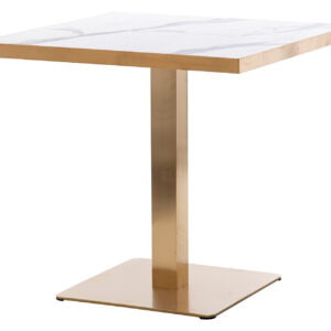 MESA COMEDOR METAL CALGARY 80x80x74 CM
