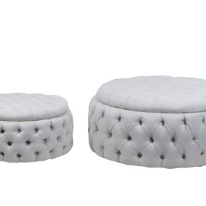 SET2 PUFF/MESA AUXILIAR 100x100x45/75x75x30