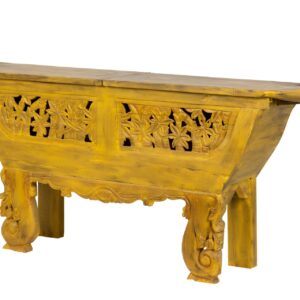 CONSOLA TECA ANORI 209x40x90 CM