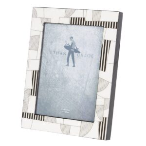 PORTAFOTOS MDF GRIS BLANCO 15x20 CM