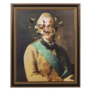 CUADRO GENTLEMAN CON MARCO PS 100x4x120 CM