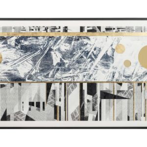 CUADRO ABSTRACTO CON MARCO PS 180x4x95 CM