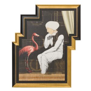 CUADRO FLAMENCO CARA A CARA 82x3x100 CM