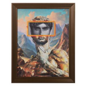 CUADRO DAZZLING LOOK CON MARCO 80x8x100 CM