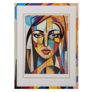 CUADRO ECOS DE PICASSO CON MARCO 60x4x80 CM