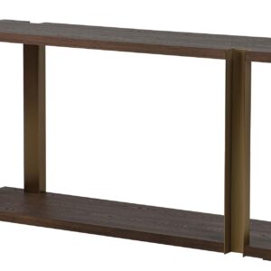 CONSOLA MDF ACERO INOXIDABLE NOBLESSE 150x42x76 CM