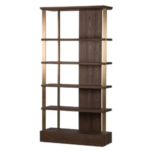 ESTANTERIA MDF ACERO INOX. NOBLESSE 112x41x218CM