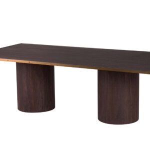 MESA COMEDOR MDF ACERO INOX. NOBLESSE 240x120x76CM