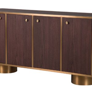 APARADOR MDF ACERON INOX. NOBLESSE 180x50x90CM