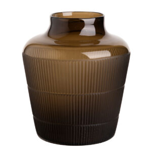 JARRON DECORACION CRISTAL 27x27x32 CM