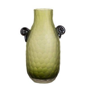 JARRON DECORACION CRISTAL 13x13x28 CM