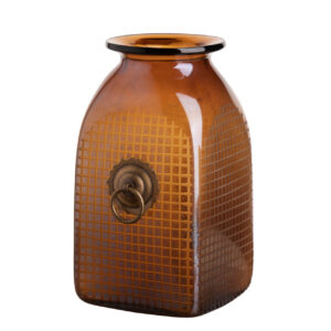 JARRON DECORACION CRISTAL 19x16x28 CM