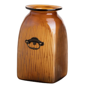 JARRON DECORACION CRISTAL 21x18x32 CM