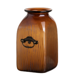 JARRON DECORACION CRISTAL 19x16x28 CM